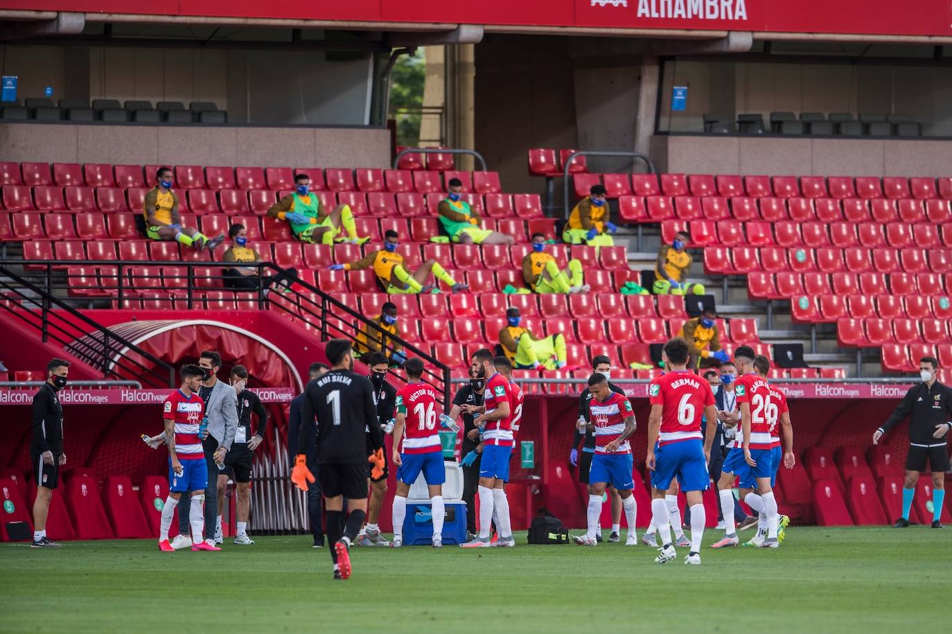 El conjunto rojiblanco ha vuelto a la competición este viernes, después de más de tres meses de parón a causa del coronavirus 