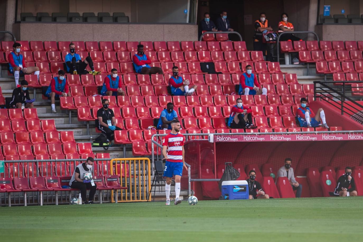 El conjunto rojiblanco ha vuelto a la competición este viernes, después de más de tres meses de parón a causa del coronavirus 