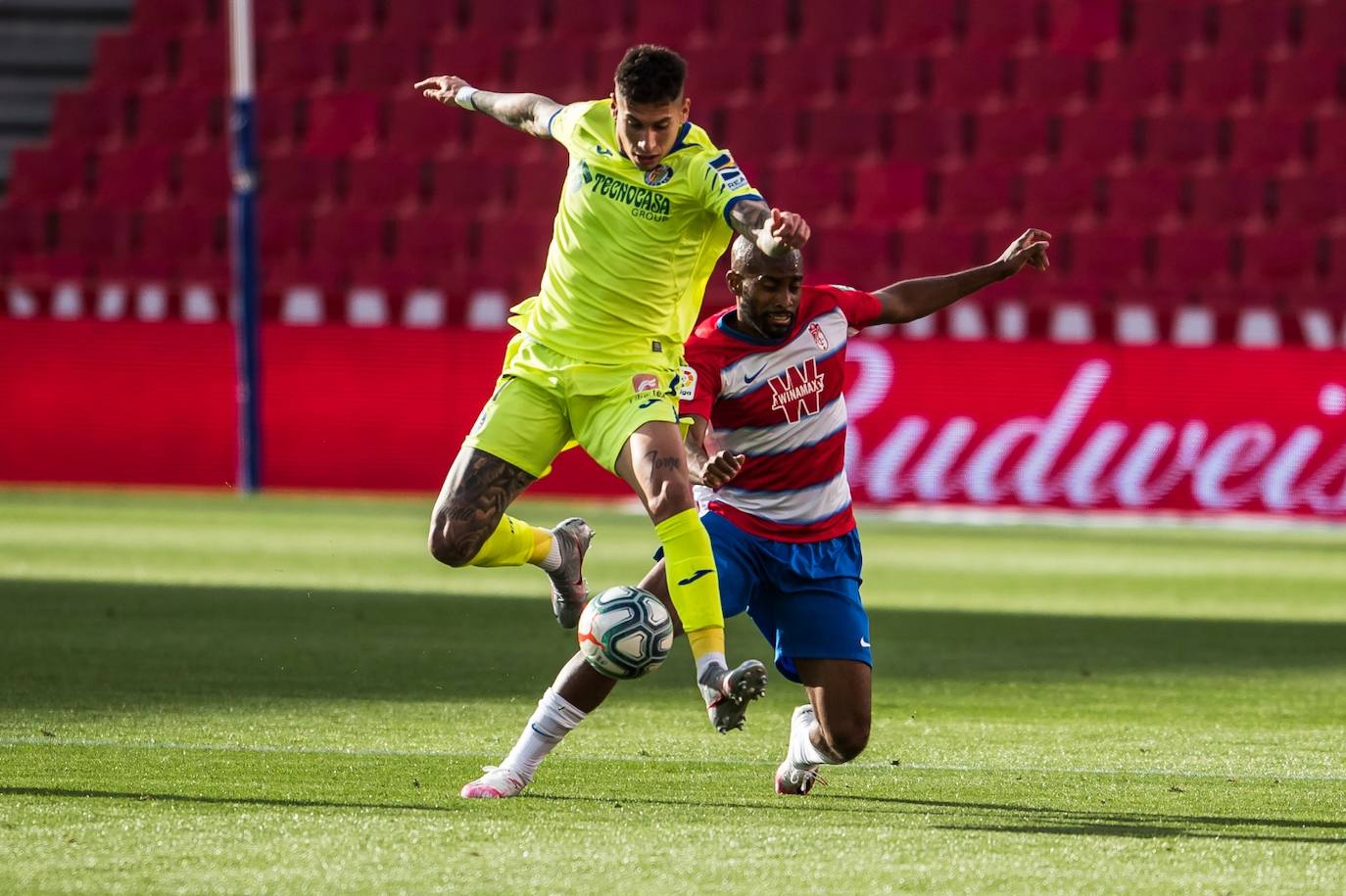 El conjunto rojiblanco ha vuelto a la competición este viernes, después de más de tres meses de parón a causa del coronavirus 