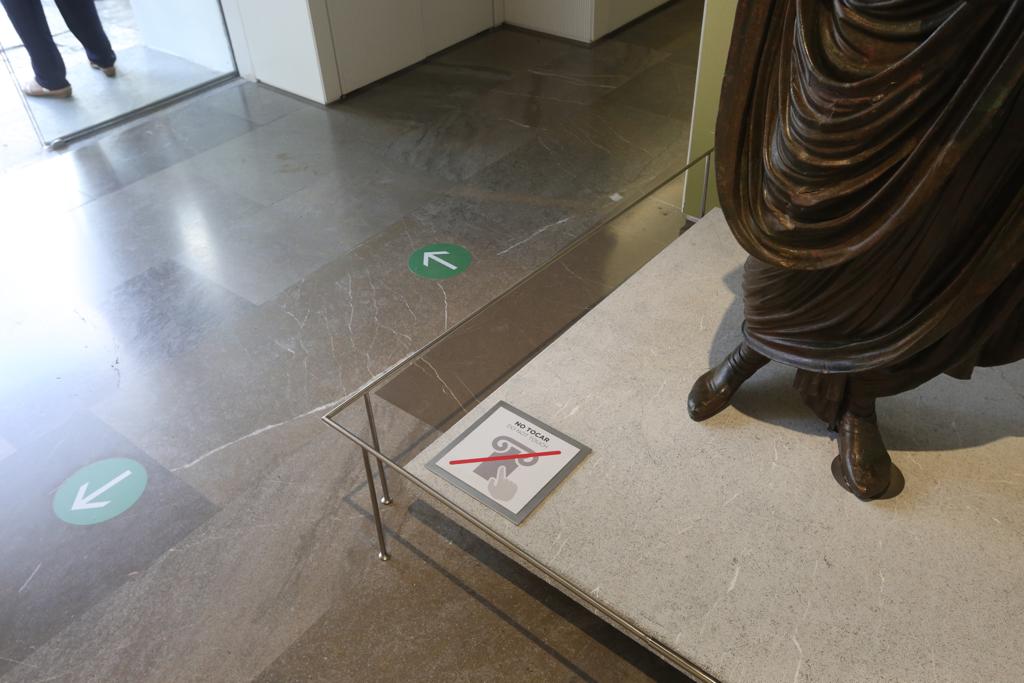 Ha reabierto sus puertas este martes con el 30 por ciento del aforo, una visita «lineal» y «estrictas» medidas de seguridad tras el parón obligado por la crisis sanitaria del coronavirus