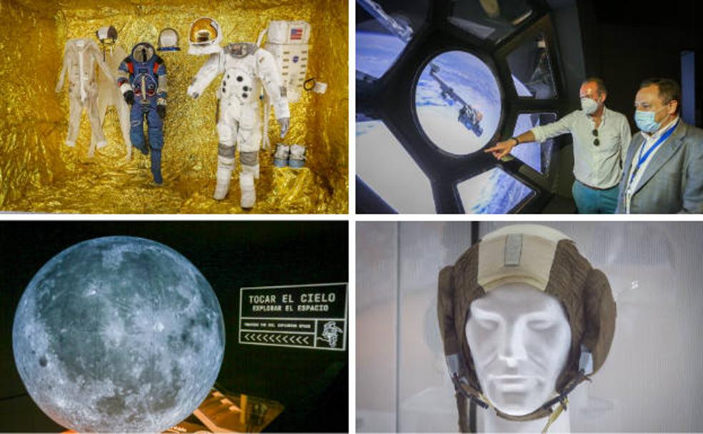 Algunas de las piezas que se pueden disfrutar en la muestra del Parque de las Ciencias. 