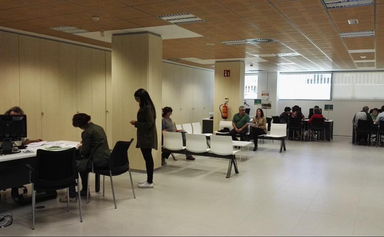 Oficinas de la Seguridad Social. 