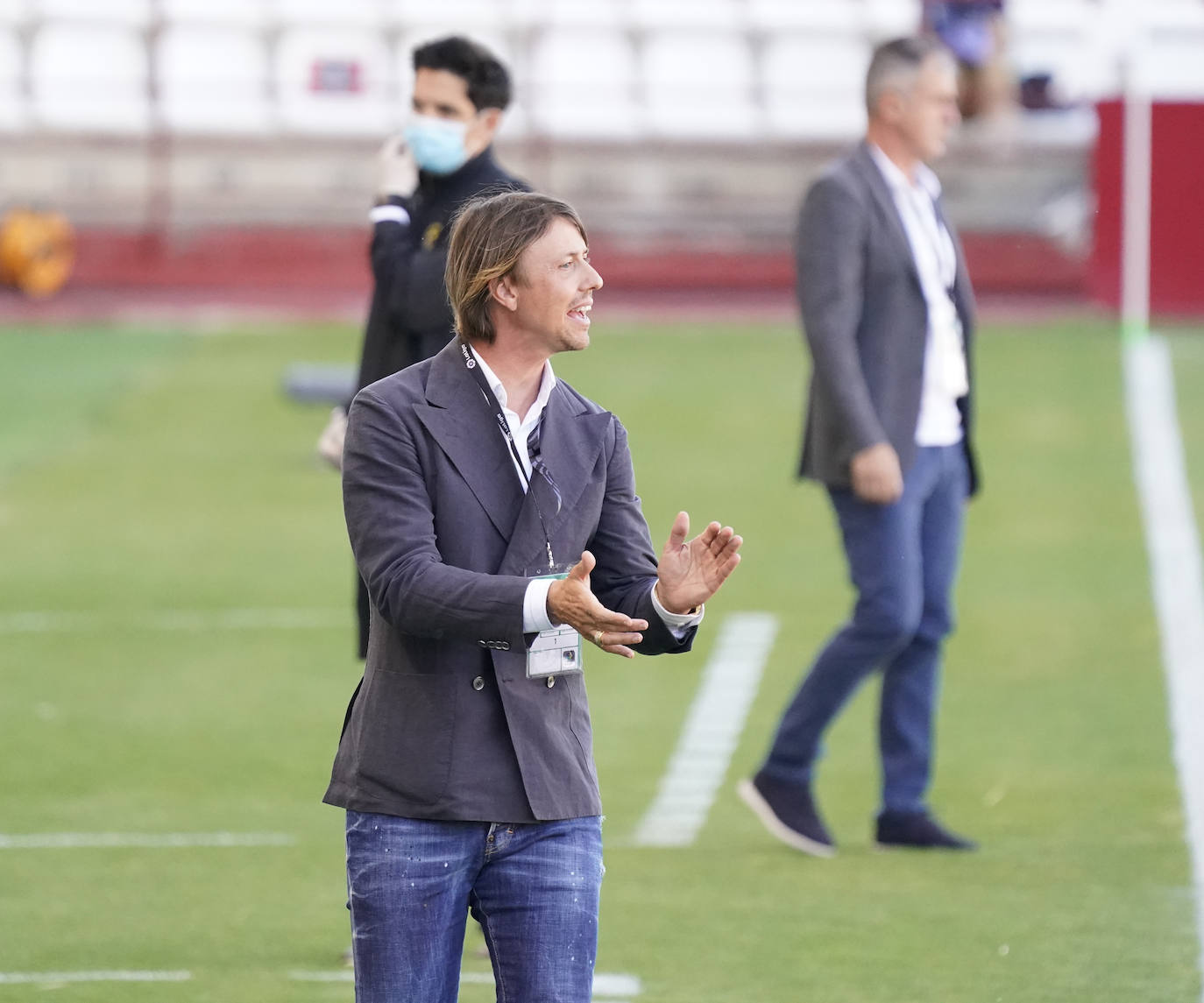 José María Gutiérrez, entrenador de la UD Almería. 