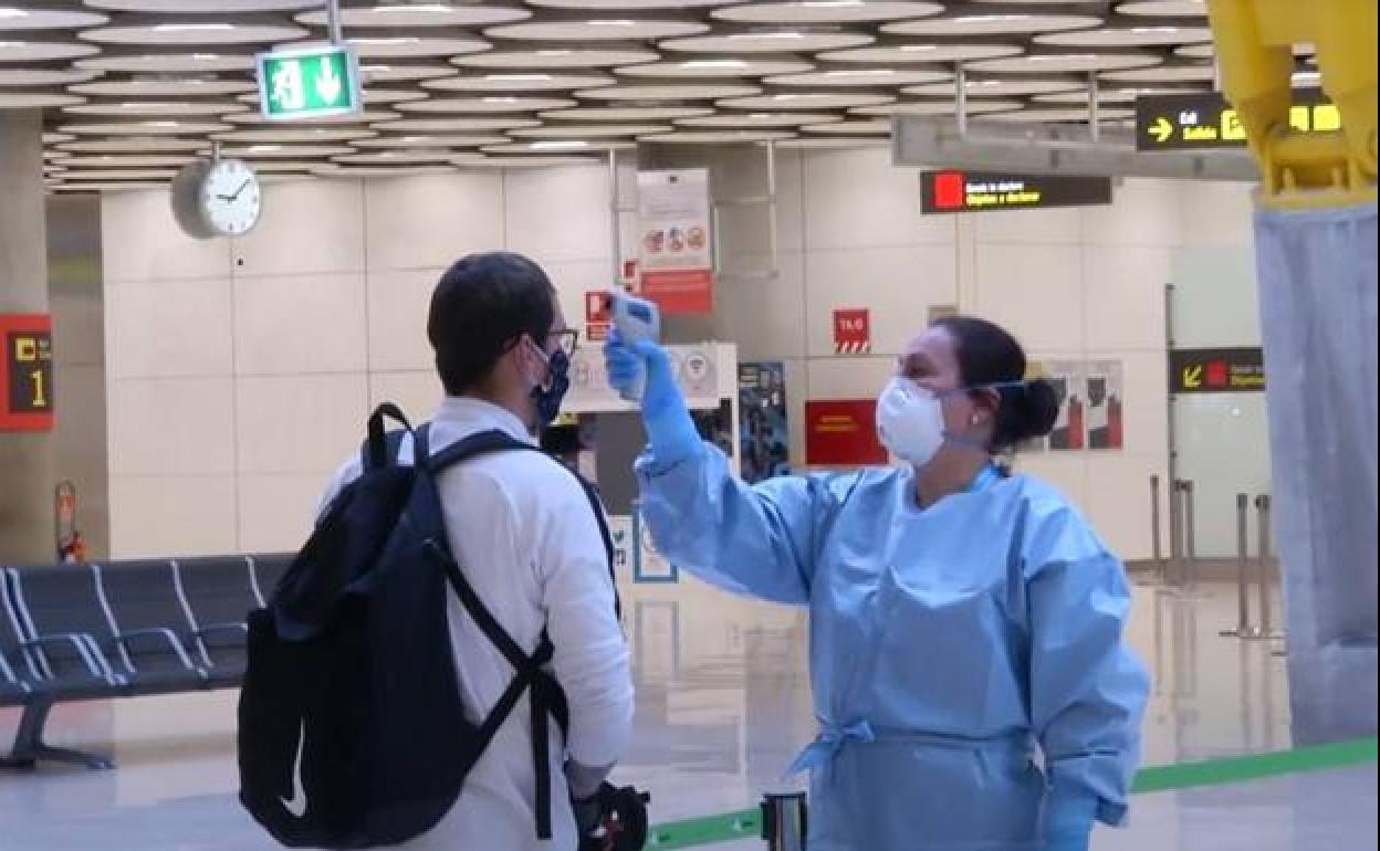 Control de temperatura en el aeropuerto Madrid-Barajas