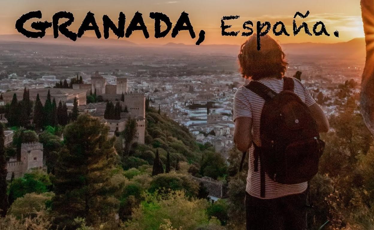 El vídeo viral con 10 razones para enamorarse de Granada de un 'youtuber' americano