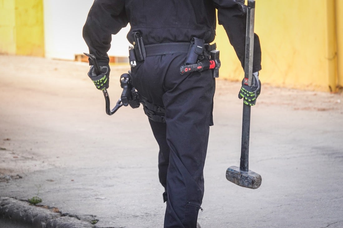 Policía Nacional ha registrado 36 viviendas y ha encontrado centenares de plantas de marihuana