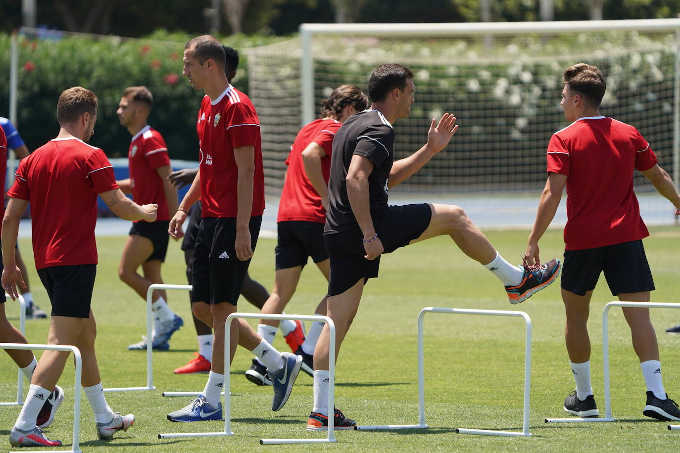 Los rojiblancos tuvieron jornada de recuperación. 