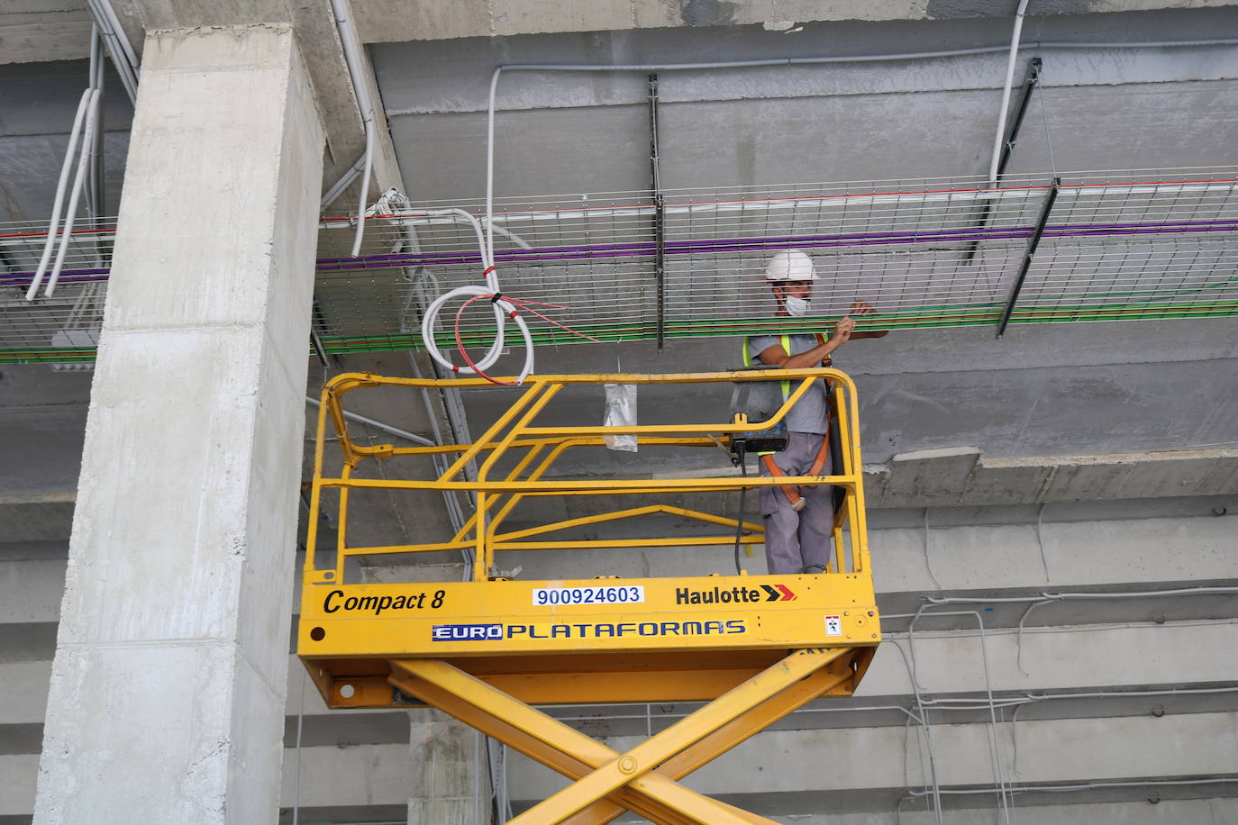 Están a un 70 por ciento de su ejecución y terminarán por completo antes de que acabe el 2020.