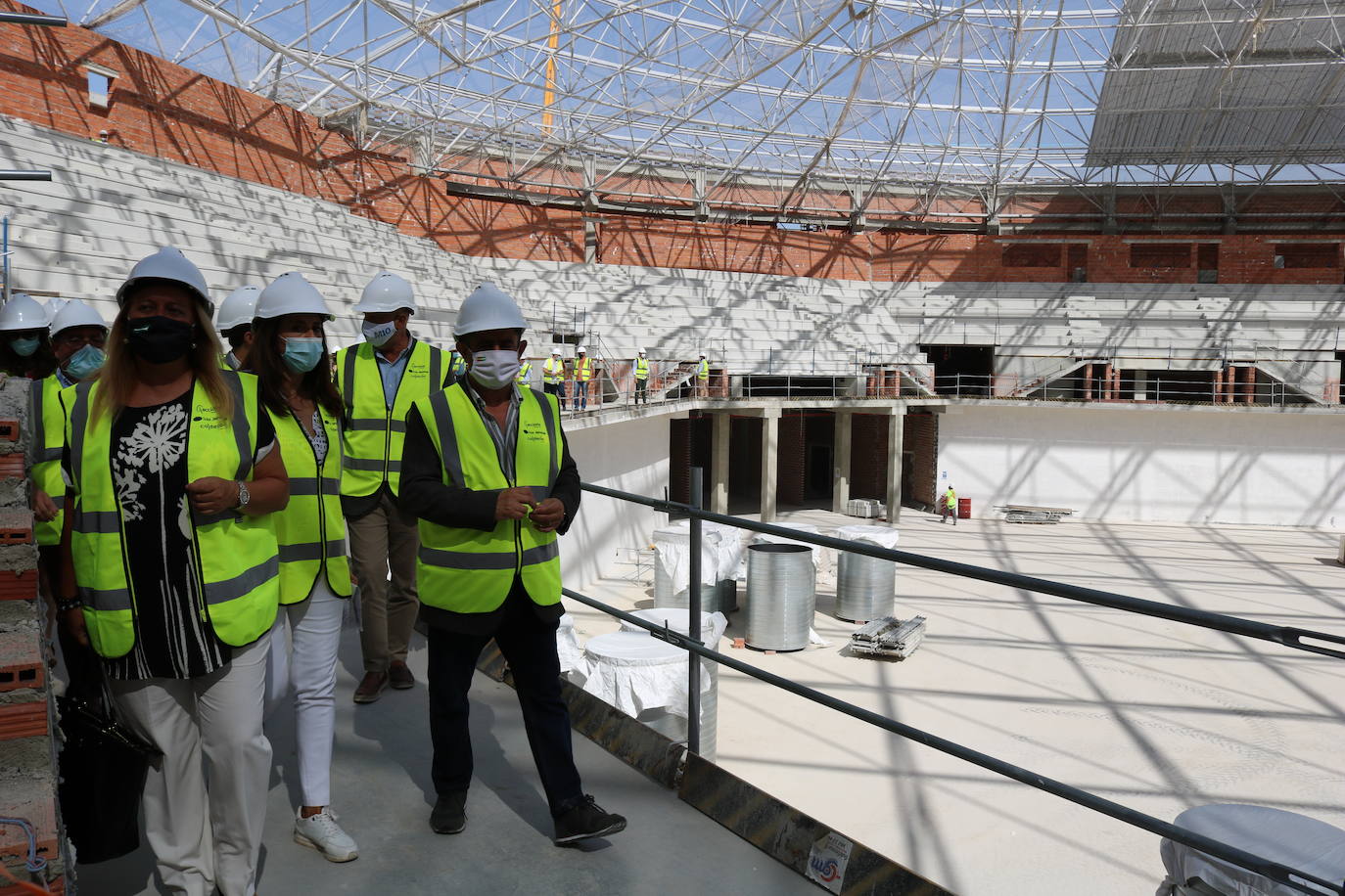 Están a un 70 por ciento de su ejecución y terminarán por completo antes de que acabe el 2020.