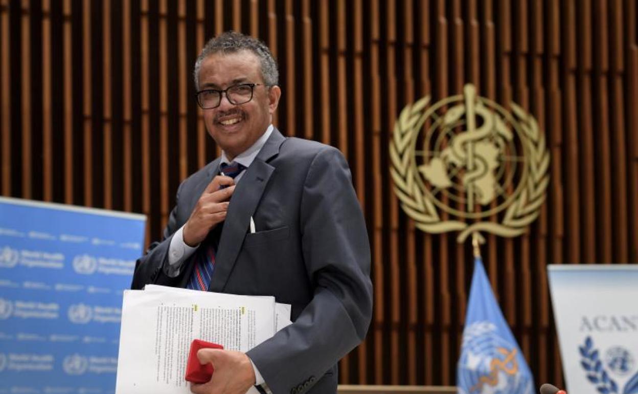 Tedros Adhanom Ghebreyesus. 