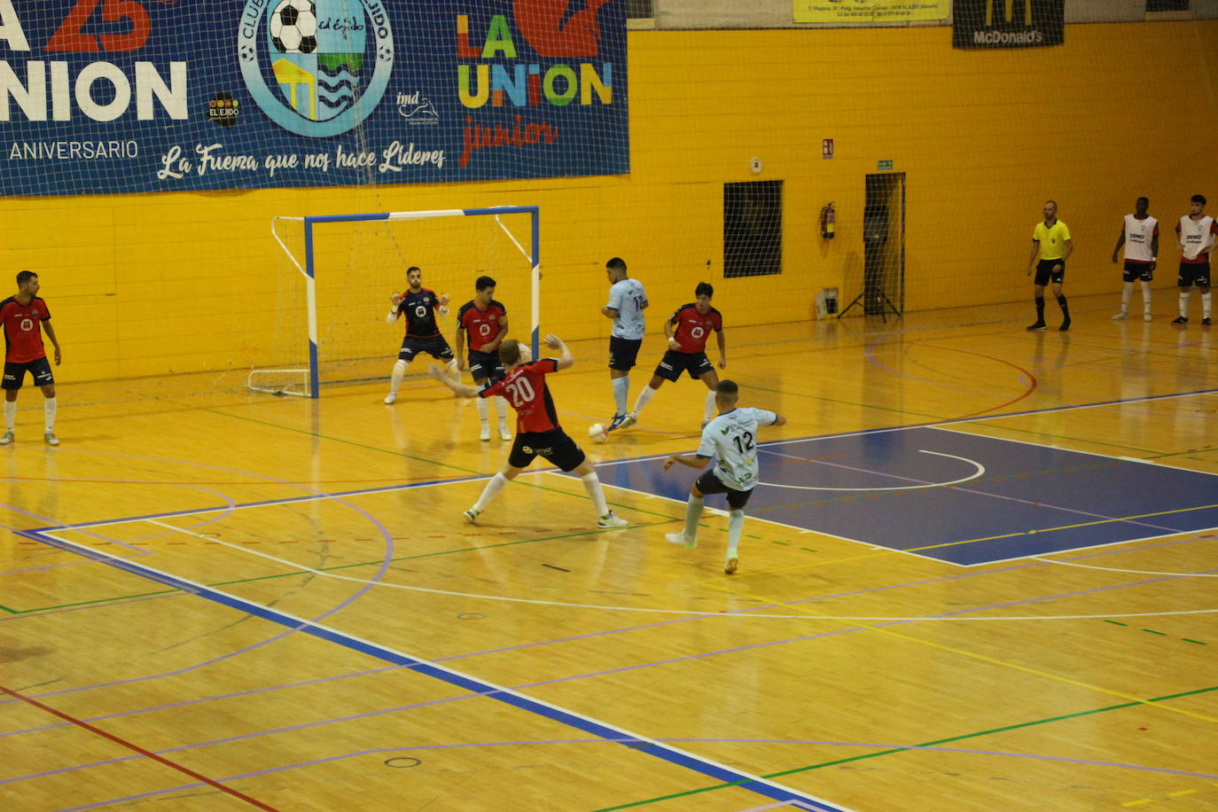 Los ejidenses firmaron, con el Alliança Mataró, un partido vibrante que se resolvió en la prórroga en favor de los jugadores celestes, con tres goles en el tiempo añadido