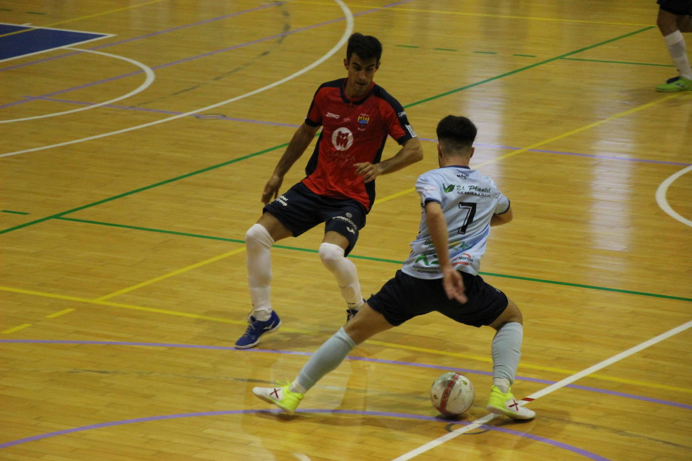 Los ejidenses firmaron, con el Alliança Mataró, un partido vibrante que se resolvió en la prórroga en favor de los jugadores celestes, con tres goles en el tiempo añadido