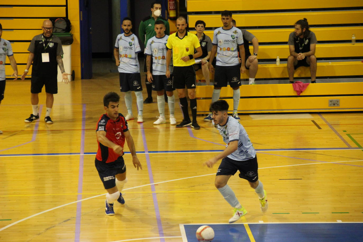 Los ejidenses firmaron, con el Alliança Mataró, un partido vibrante que se resolvió en la prórroga en favor de los jugadores celestes, con tres goles en el tiempo añadido