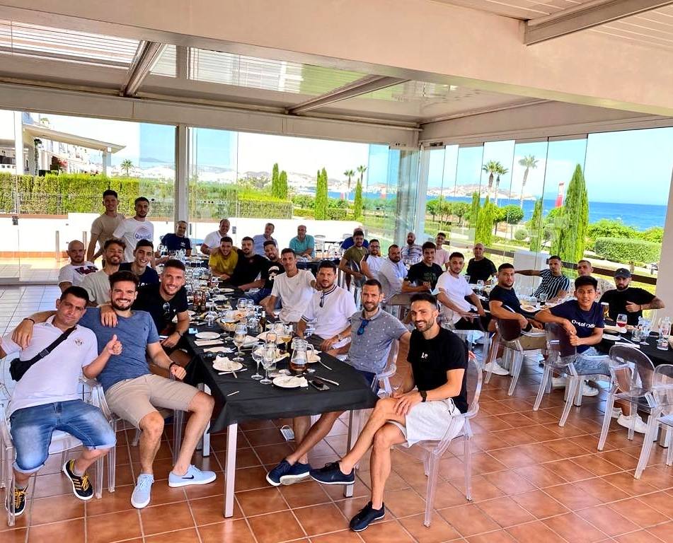 Los jugadores del Pulpileño despidieron ayer la temporada. 