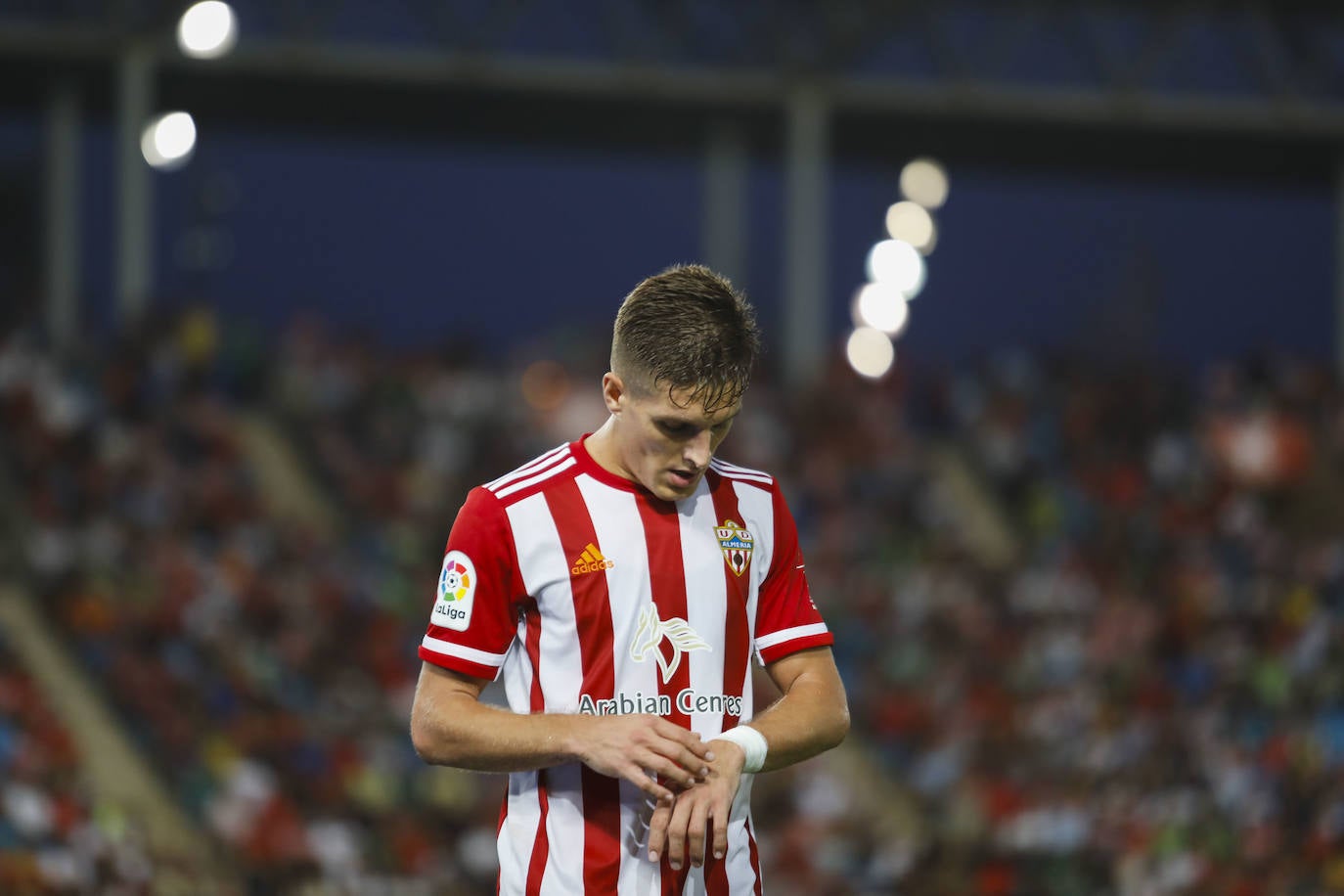 El Almería no ve la hora de disputar el último partido de la temporada. 