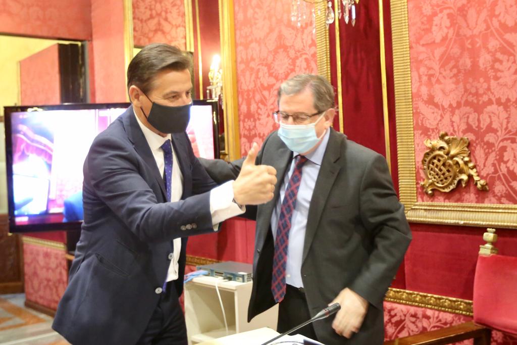 PSOE, PP y Ciudadanos cumplen el compromiso de mayo y aprueban el expediente de cuentas