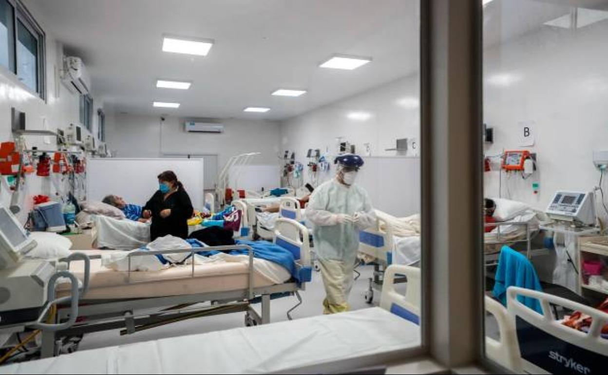 La cifra de hospitalizados en Andalucía por Covid-19 es la más alta desde el estado de alarma