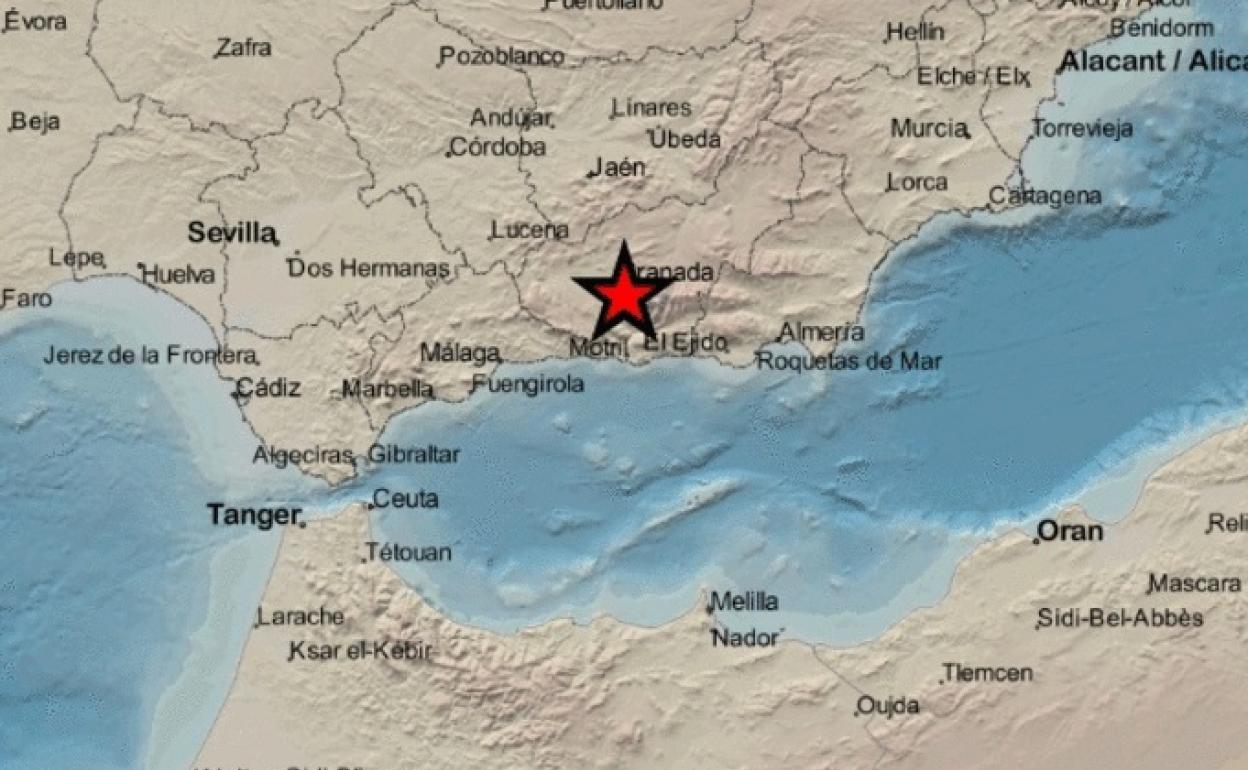 Terremoto en Granada este miércoles. 