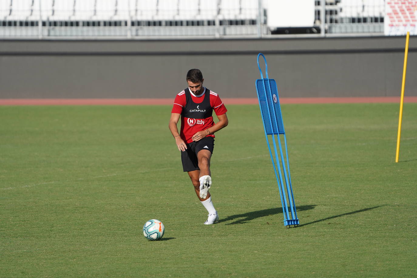La UD Almería prepara la fase eliminatoria contra el Girona FC