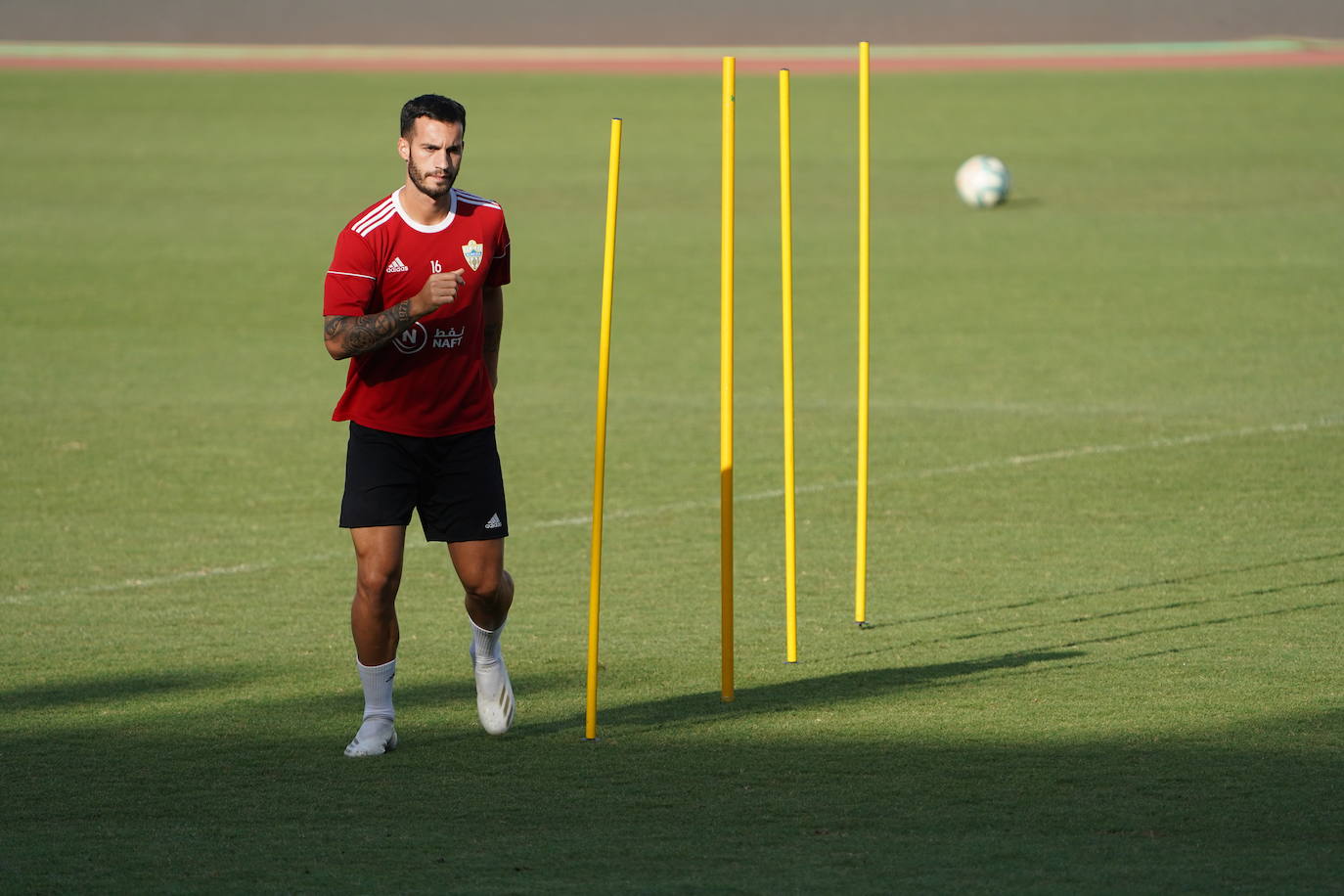 La UD Almería prepara la fase eliminatoria contra el Girona FC