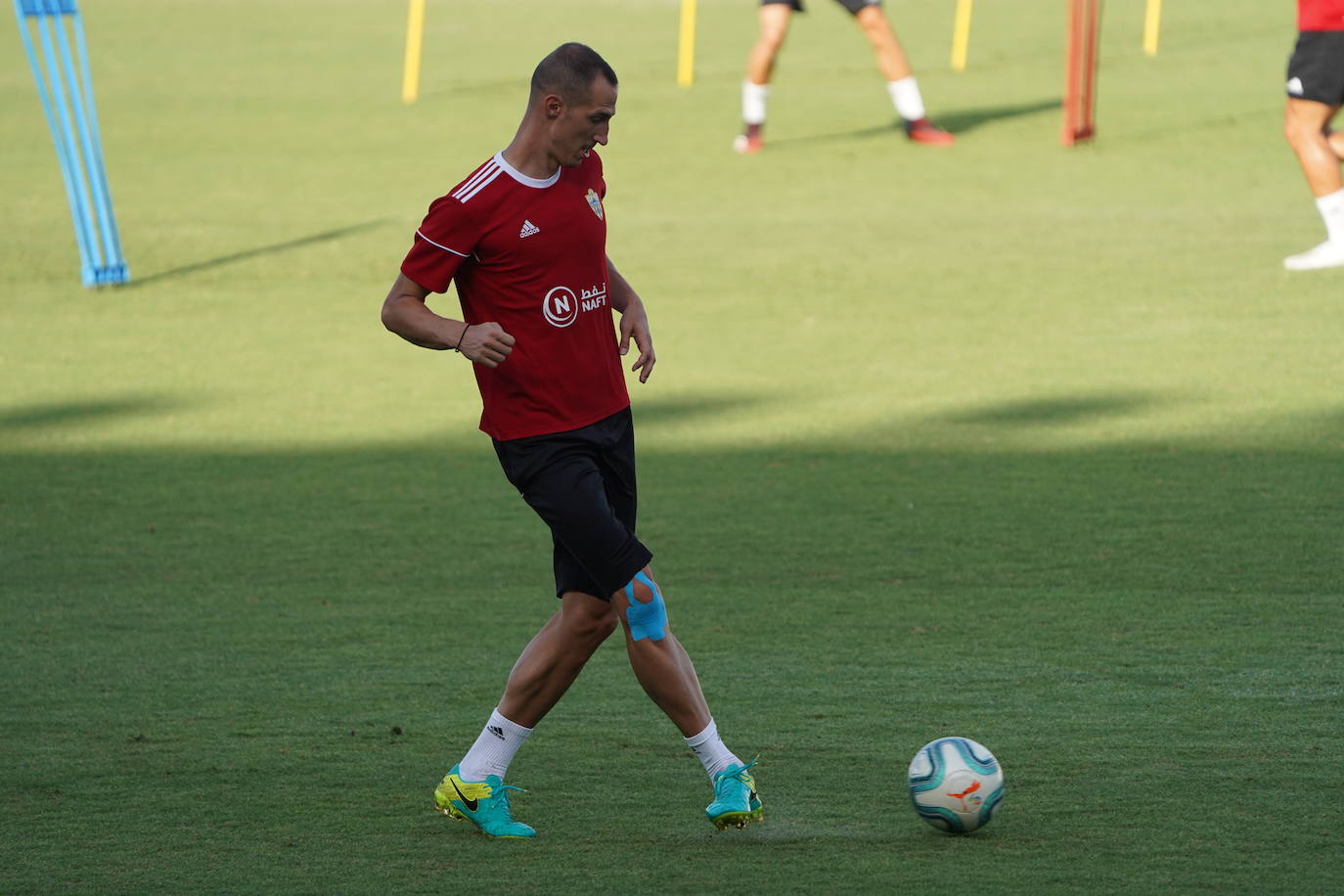 La UD Almería prepara la fase eliminatoria contra el Girona FC