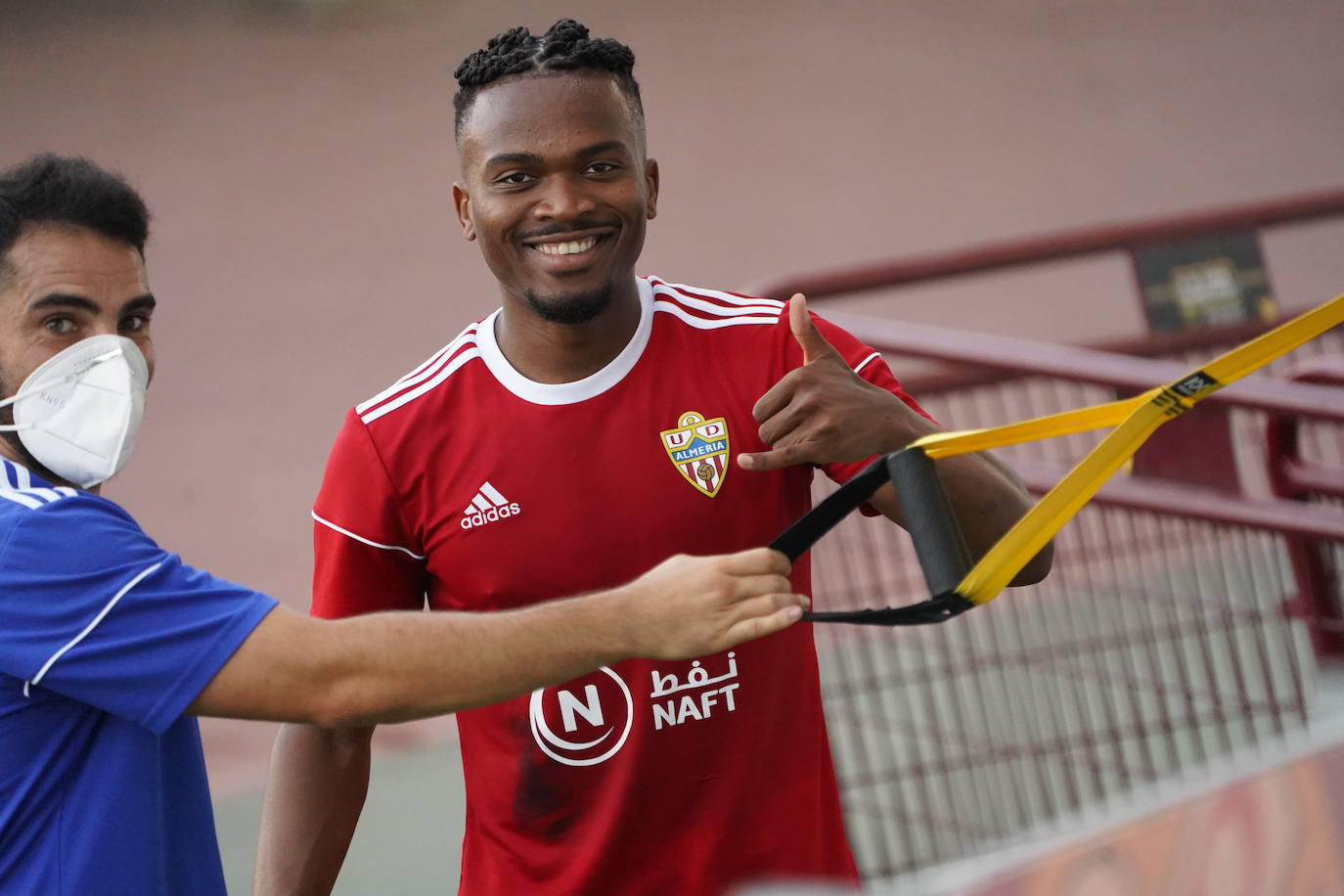 La UD Almería prepara la fase eliminatoria contra el Girona FC