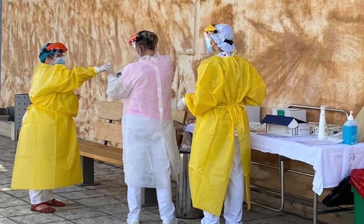 Pruebas PCR realizadas en el Hospital Sierra de Segura. 