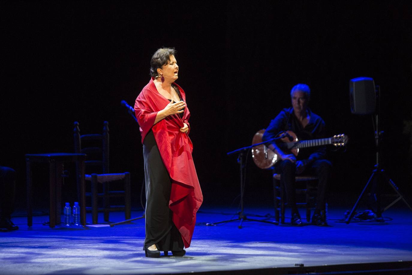 Fotos: Carmen Linares, Arcangel y Marina Heredia iluminan el Generalife