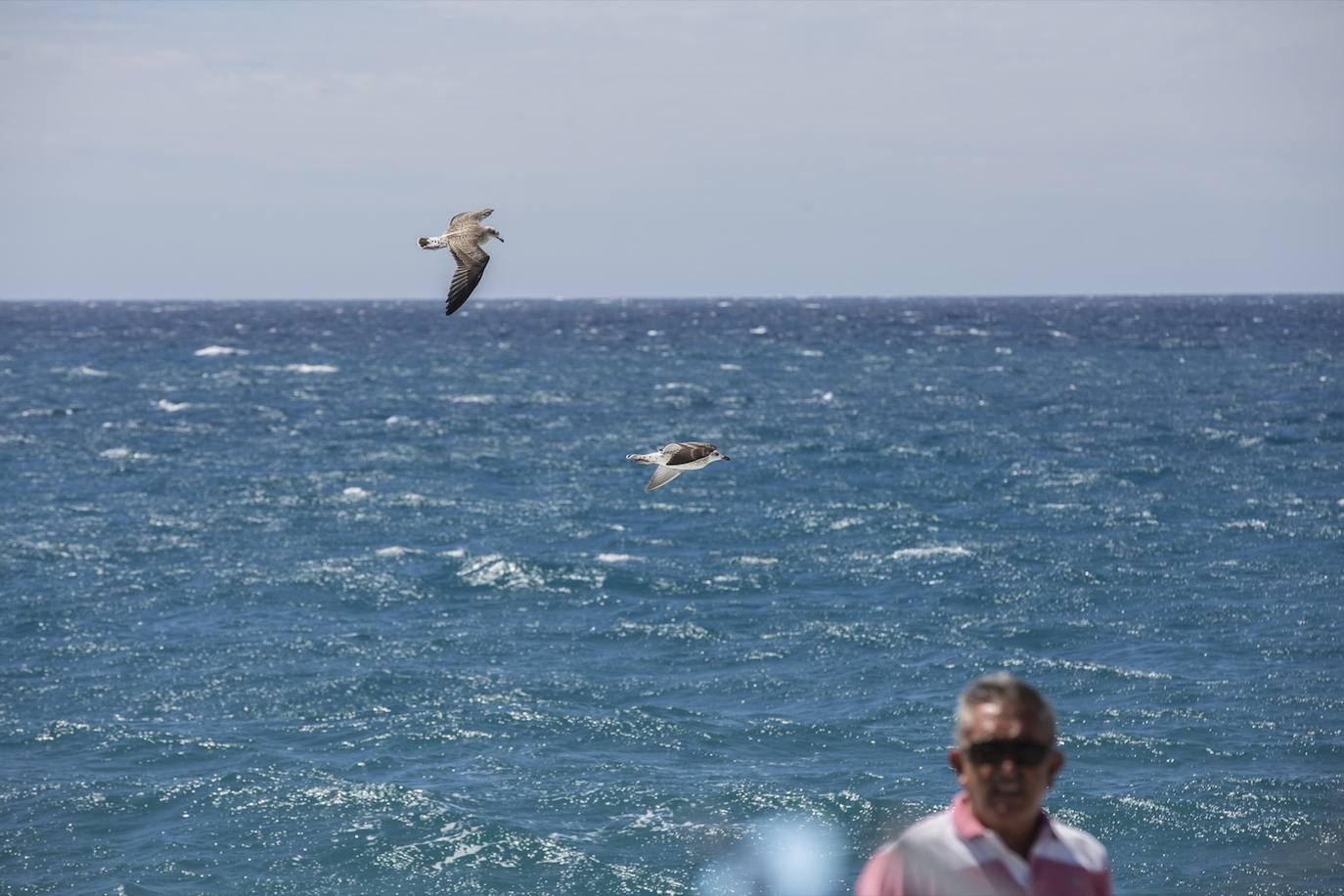 Ambiente en las playas de la Costa Tropical este domingo