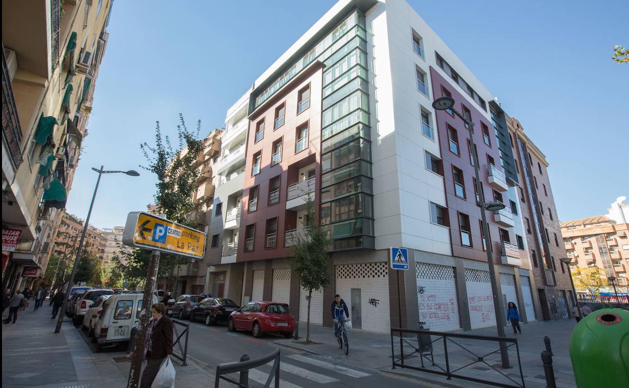 El edificio objeto de investigación en el marco del expediente Obispo del caso Nazarí. 