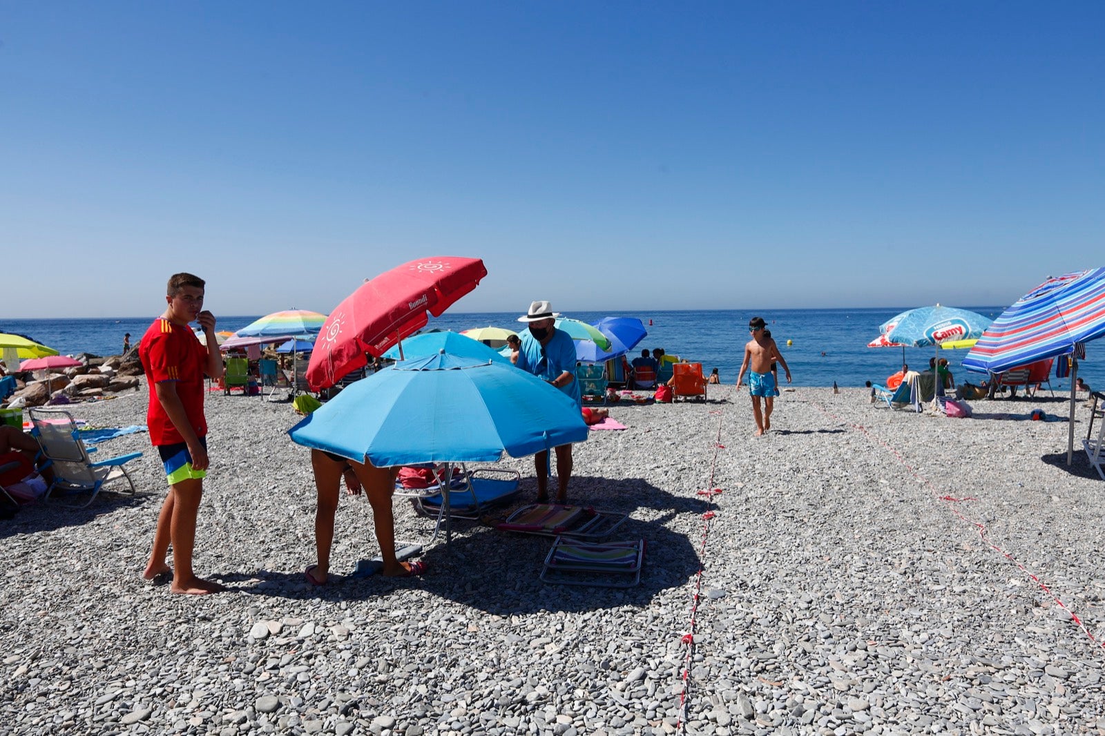 Veraneantes aprovechan los últimos días de mes para escaparse a las localides del litoral. 