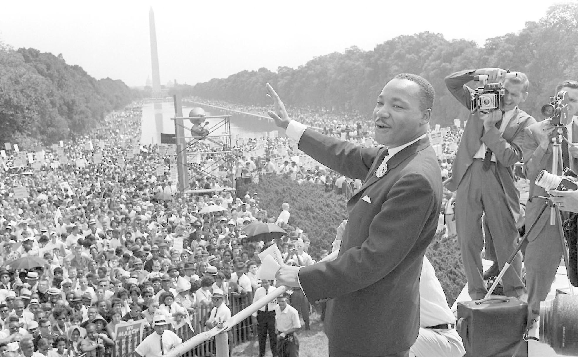 Martin Luther King Jr. pronuncia su famoso discurso