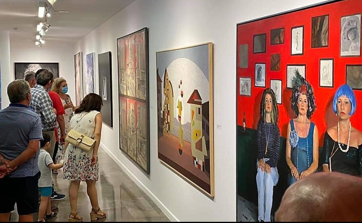 Imagen de la muestra que acoge trabajos de Zabaleta y José Luis Verdes. 