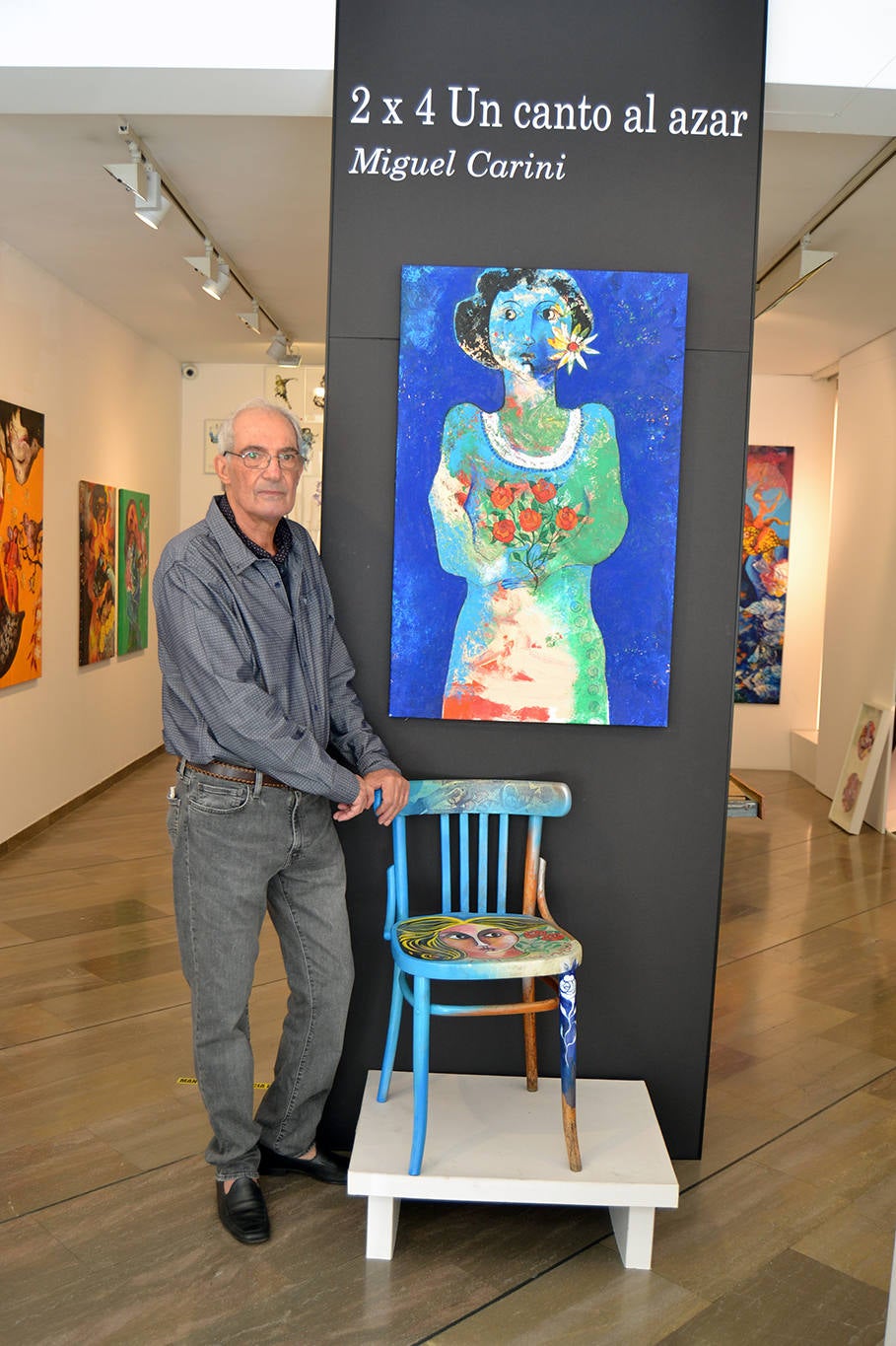 Exposición de Miguel Carini en el Espacio de Arte Santiago Collado