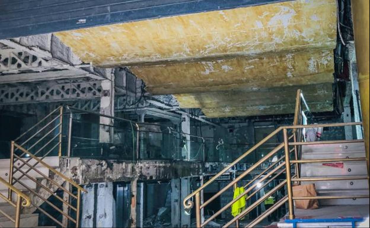 La rectora busca espacio en la Universidad para los lienzos retirados en Aliatar