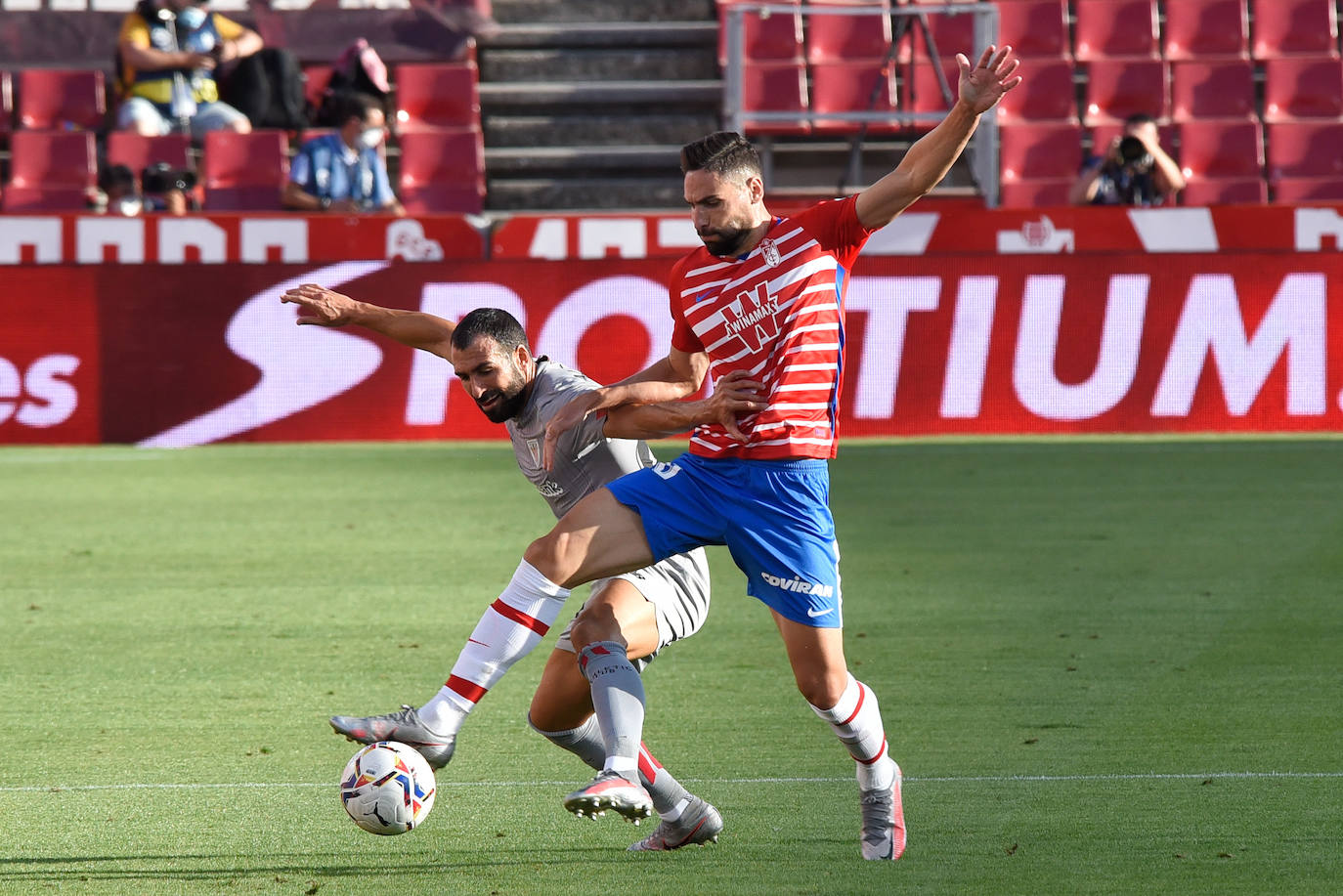 El equipo rojiblanco ha recibido este sábado al Athletic en la primera jornada de liga 