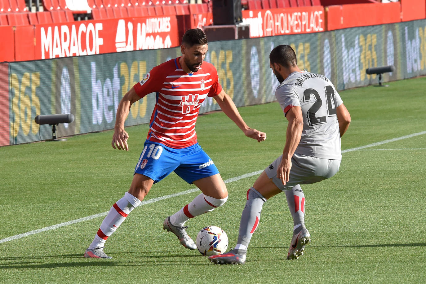 El equipo rojiblanco ha recibido este sábado al Athletic en la primera jornada de liga 