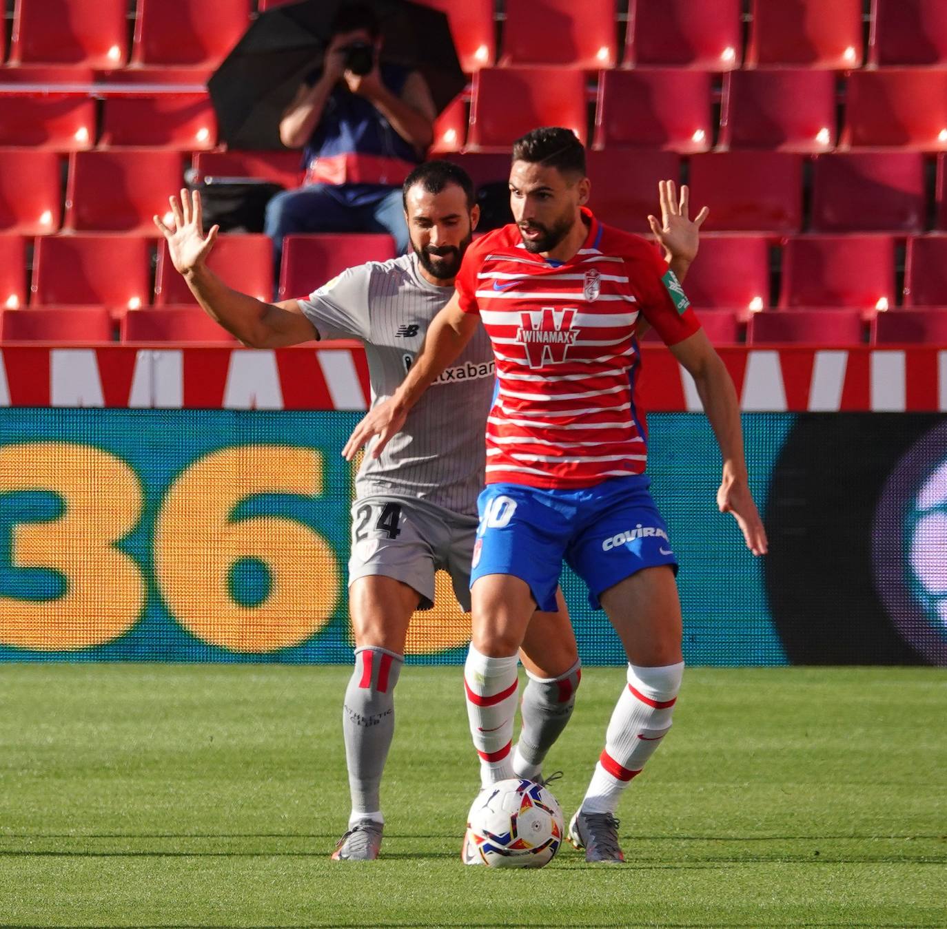 El equipo rojiblanco ha recibido este sábado al Athletic en la primera jornada de liga 