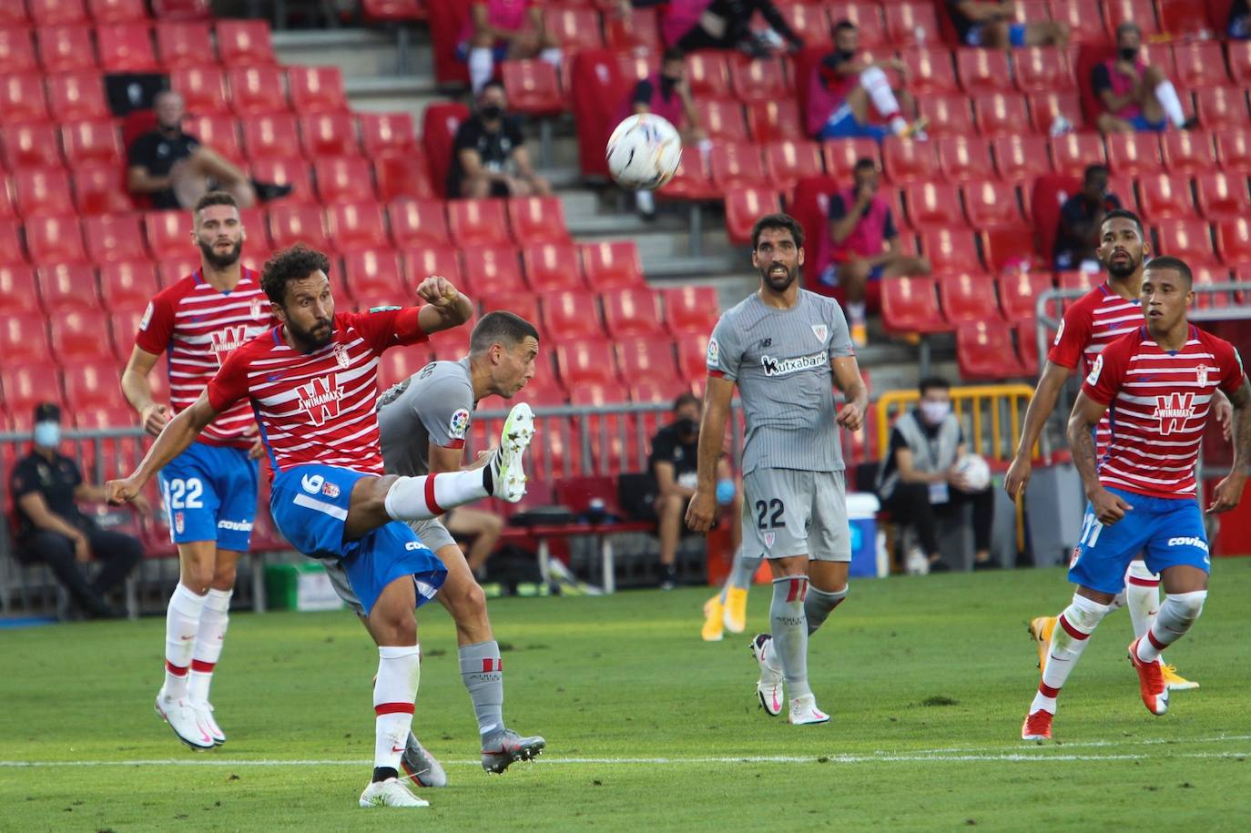 El equipo rojiblanco ha recibido este sábado al Athletic en la primera jornada de liga 