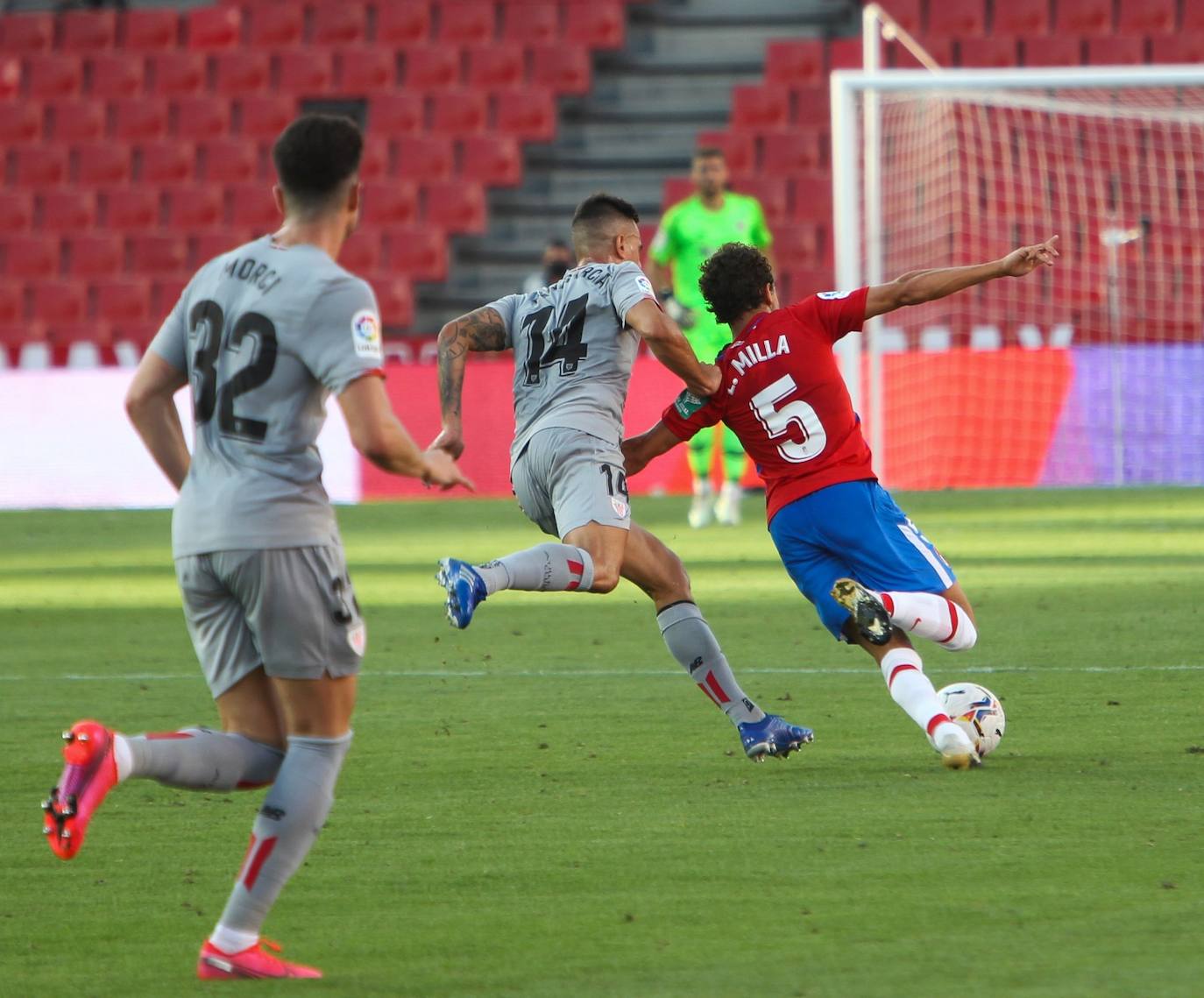 El equipo rojiblanco ha recibido este sábado al Athletic en la primera jornada de liga 