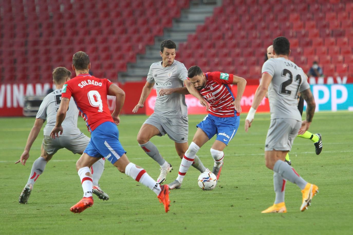 El equipo rojiblanco ha recibido este sábado al Athletic en la primera jornada de liga 