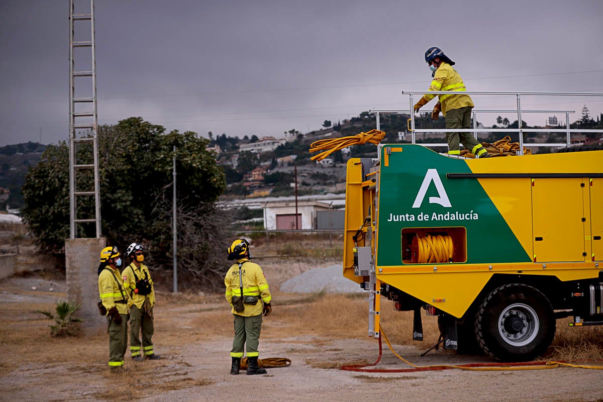 Los ayuntamientos de la provincia han puesto a disposición de la Junta locales municipales durante el periodo de riesgo de incendio para evitar la exposición a la Covid-19 de los 600 bomberos en un único centro de trabajo
