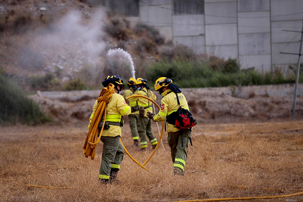 Los ayuntamientos de la provincia han puesto a disposición de la Junta locales municipales durante el periodo de riesgo de incendio para evitar la exposición a la Covid-19 de los 600 bomberos en un único centro de trabajo