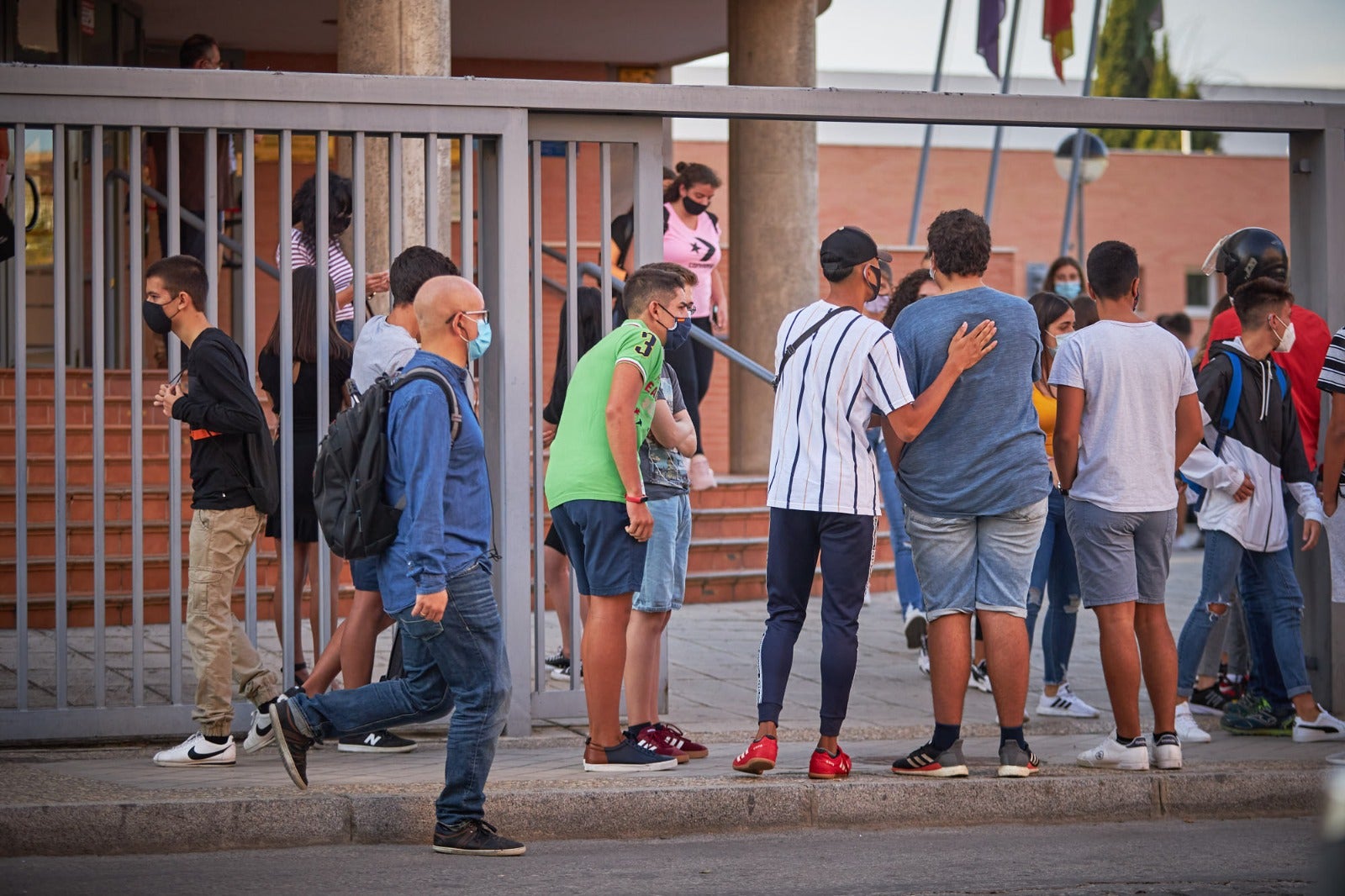 El regreso a las aulas de los estudiantes de Secundaria y Bachillerato no está provocando retenciones en la ciudad ni en la autovía