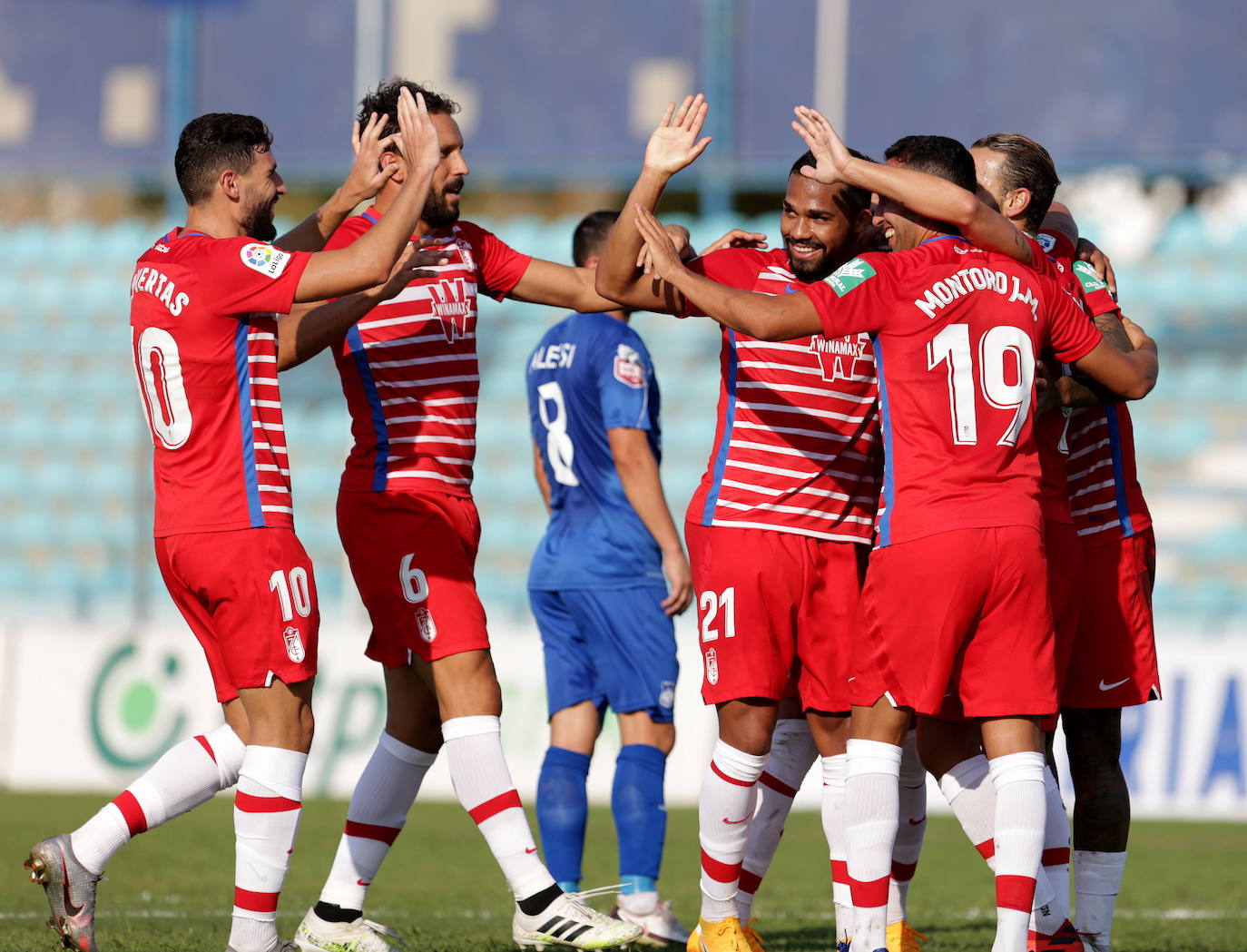 El Granada afrontó el primer encuentro continental de su historia, en Albania contra el Teuta, en la segunda ronda previa de la Europa League
