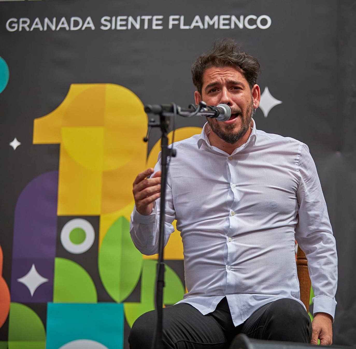 Los hermanos de Jacoba, Raúl Mikey e Irene Molina se han subido al escenario en el día dedicado a Camarón