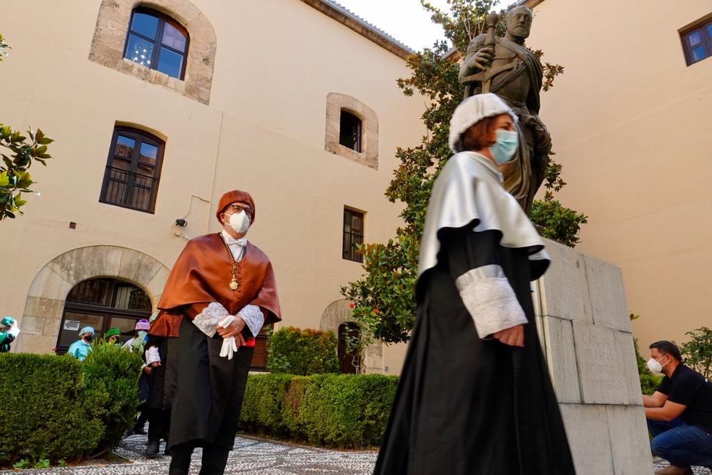 El tradicional acto se ha celebrado con las medidas pertinentes de seguridad por el coronavirus