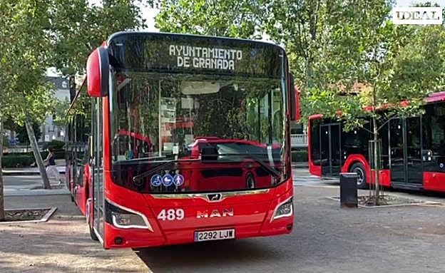 Así son los once nuevos autobuses híbridos para Granada