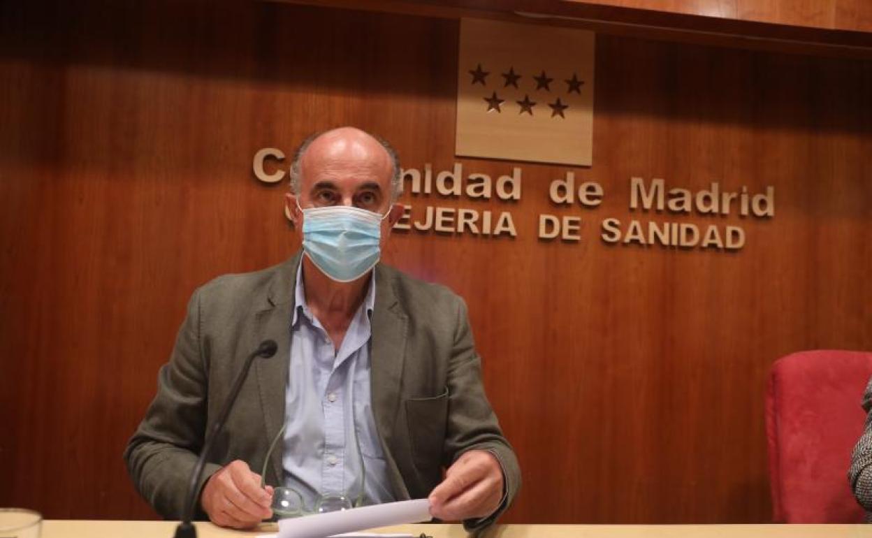 El viceconsejero de Salud Pública y Plan covid-19 Antonio Zapatero 