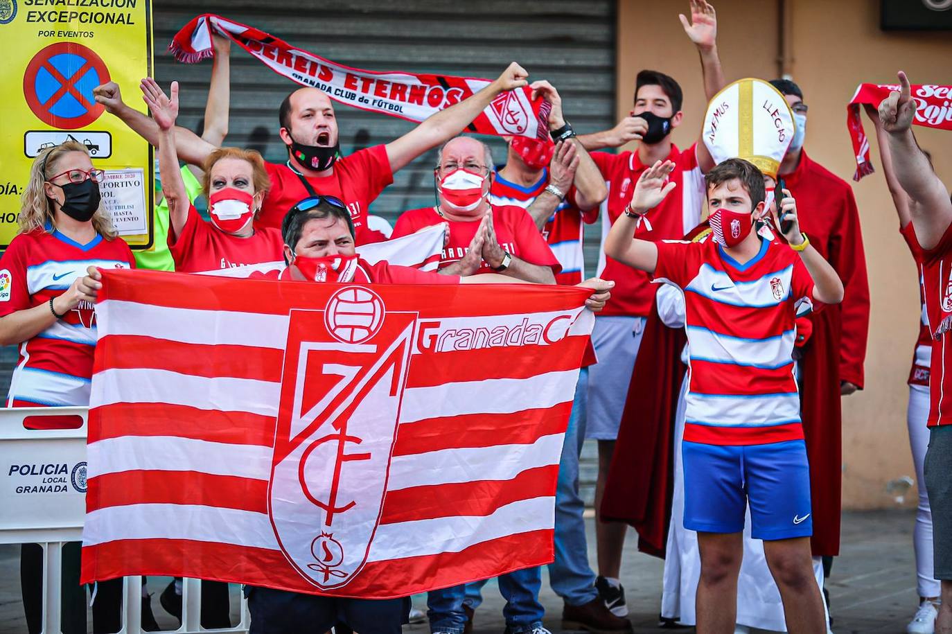 Fotos: Las mejores imágenes del Granada - Lokomotive Tbilisi